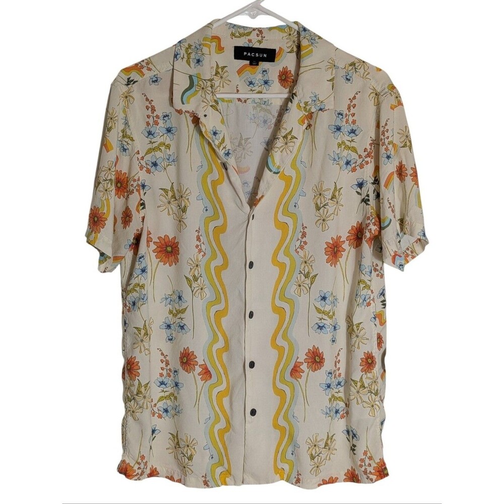 PacSun Men's Casual Button Down Shirt Medium